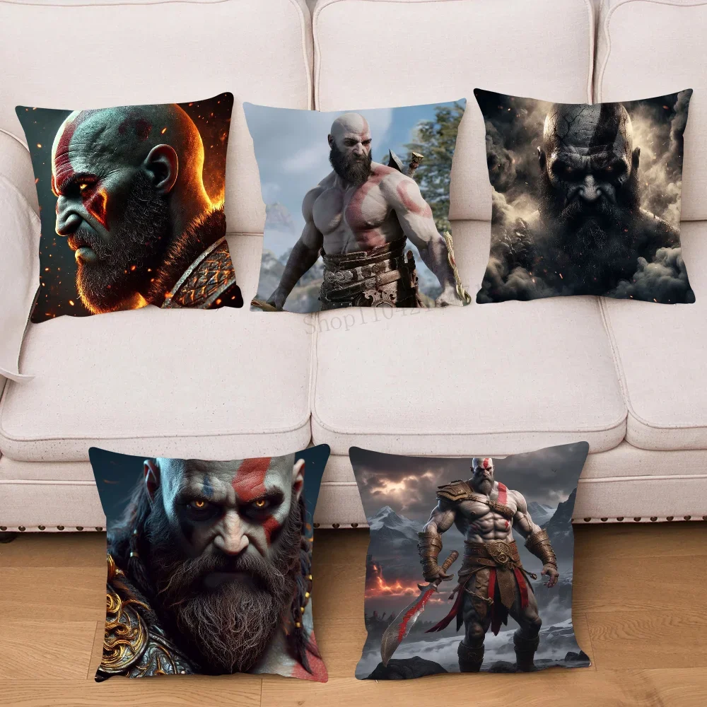 1pc The Last Of Us God Of War Kissen Fall Platz Schlafzimmer Sofa Freizeit Komfort Kissen Auto Wohnzimmer Hause dekoration