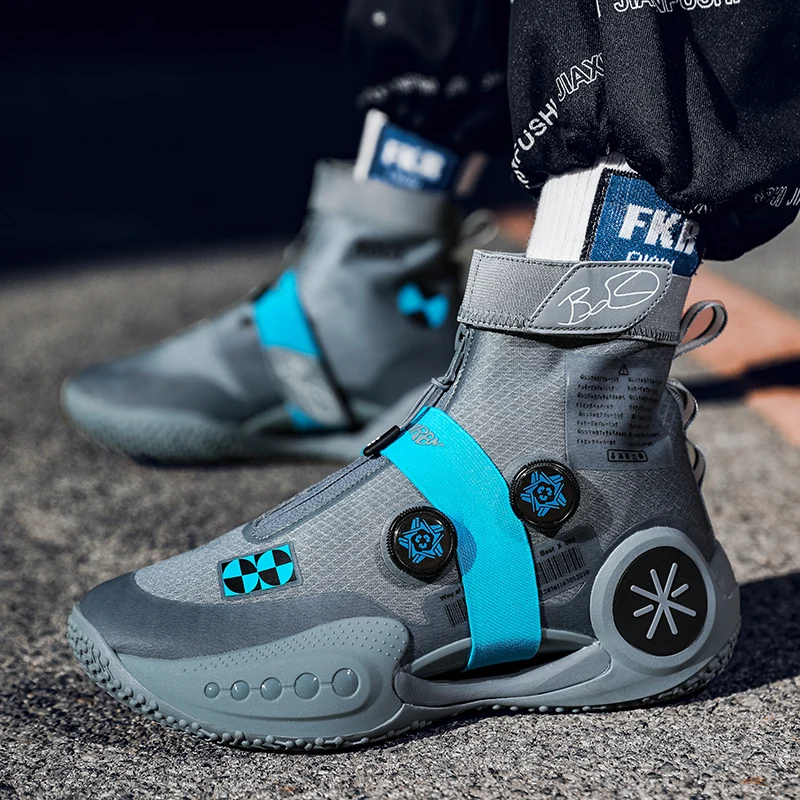 Scarpe da basket da uomo ammortizzazione traspirante scarpe da corsa indossabili antiscivolo allenamento in palestra Sneakers da basket atletiche per le donne Scarpe uomo scarpe da ginnastica