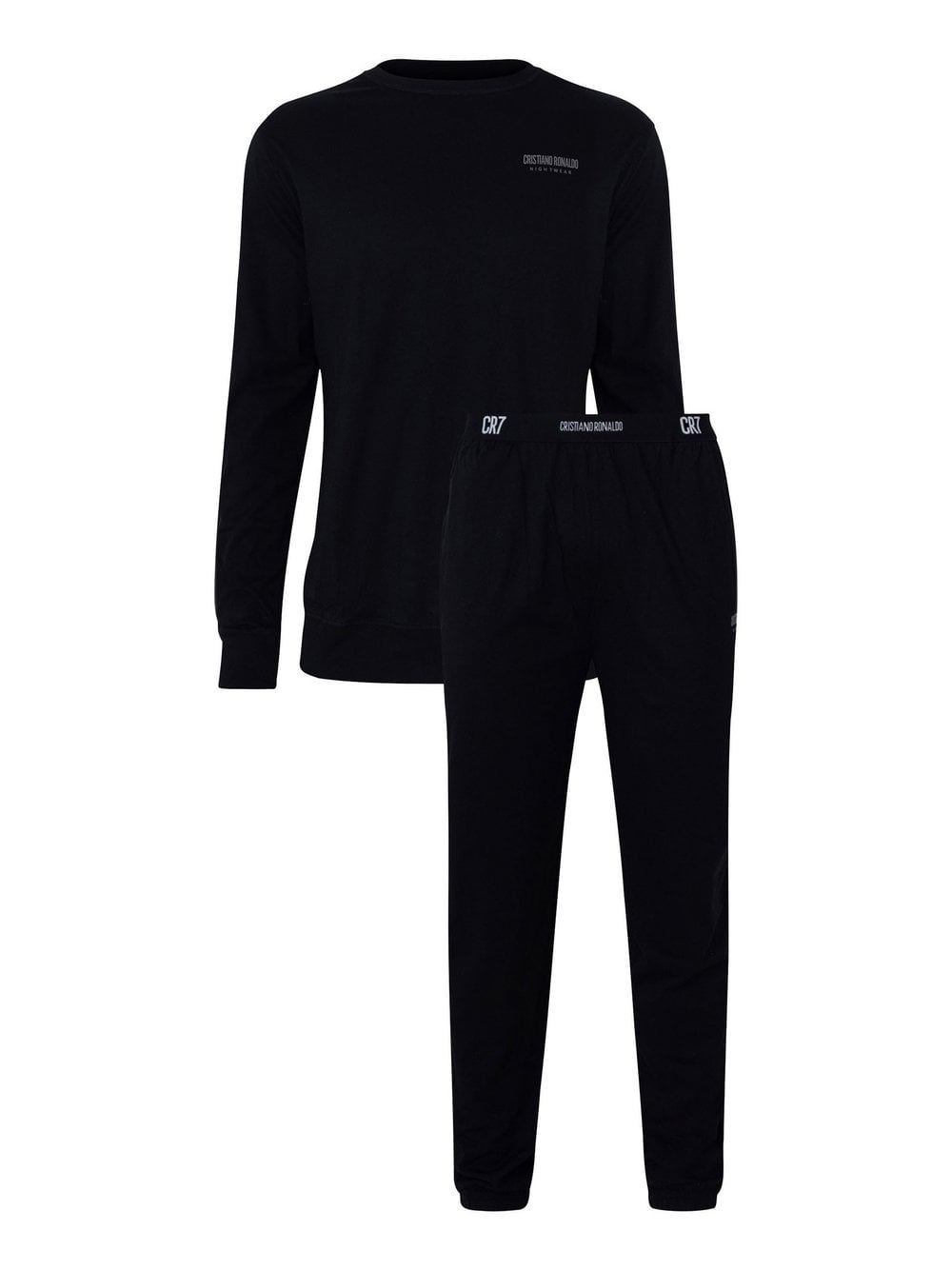 CR7 Pyjama Herren schwarz, M Image