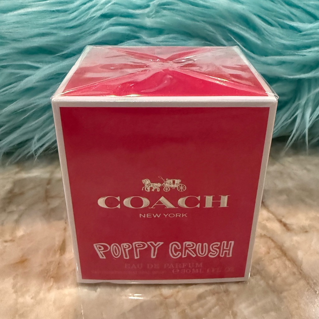 Coach Other | Coach New York Poppy Crush Edp Spray Edp Perfume 1 Fl.Oz. 30 Ml. | Color: Pink/Silver | Size: 1.0 Oz - 30 Ml
