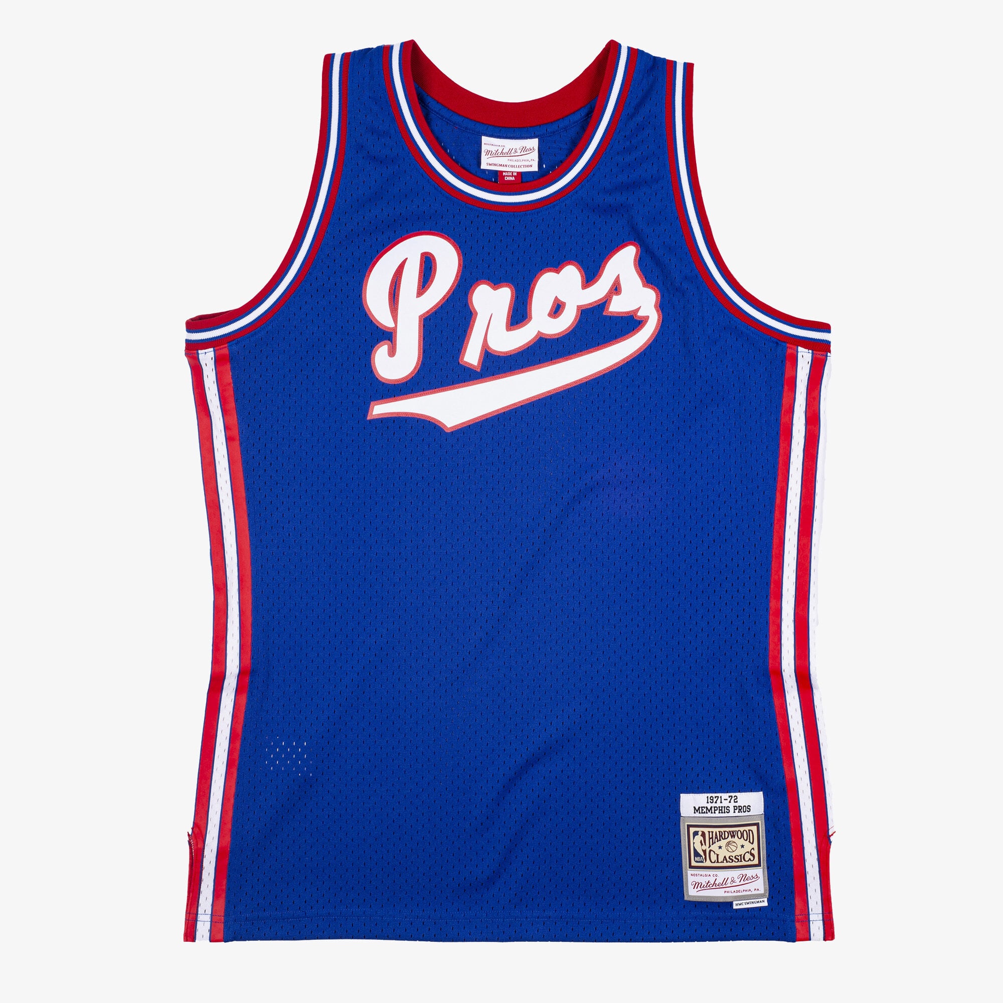 Maillot Pro Swingman Memphis Grizzlies 1971-72 Mitchell & Ness – Bleu - Homme Taille: XL