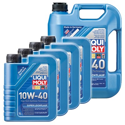 Liqui Moly 9 L Super Leichtlauf 10W-40 [Hersteller-Nr. 10804429] Image