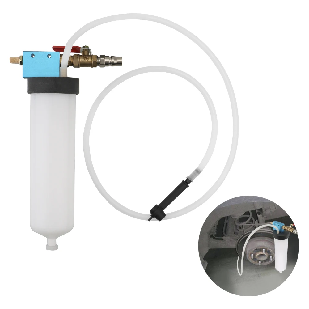 Strumento universale per il cambio dell'olio del liquido dei freni dell'auto Accessorio per auto Frizione idraulica Pompa dell'olio Spurgo dell'olio Kit di scarico per scambio vuoto