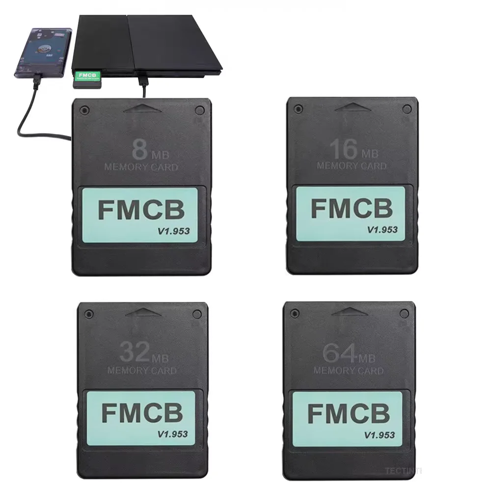 V1.953 FMCB Kostenlose McBoot-Karte für Sony PS2 für Playstation2 8 MB/16 MB/32 MB/64 MB Speicherkarte OPL MC Boot Image