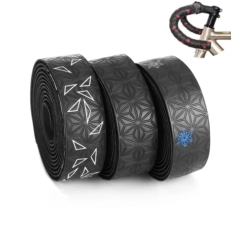 Rutschfestes Lenkerband PU Rennrad Stoßdämpfendes Silikonband Schweißabsorbierend Komfortabel Fahrrad-Sportausrüstung Image