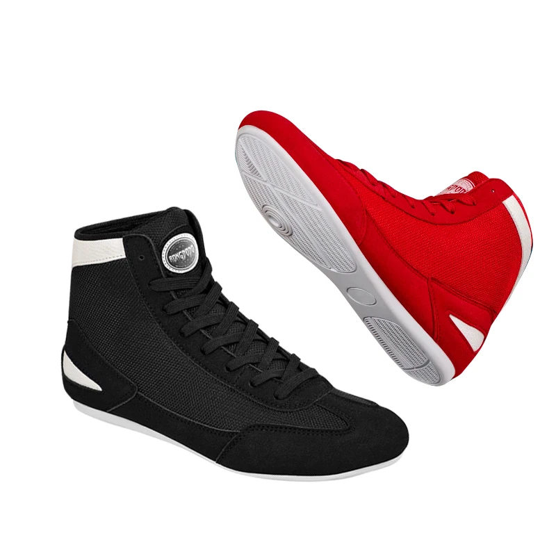 Fitness Weightlifting Martial Arts Shoes Boxing Wrestling Shoes - Sports Fitness Footwear for Gym And Exercise