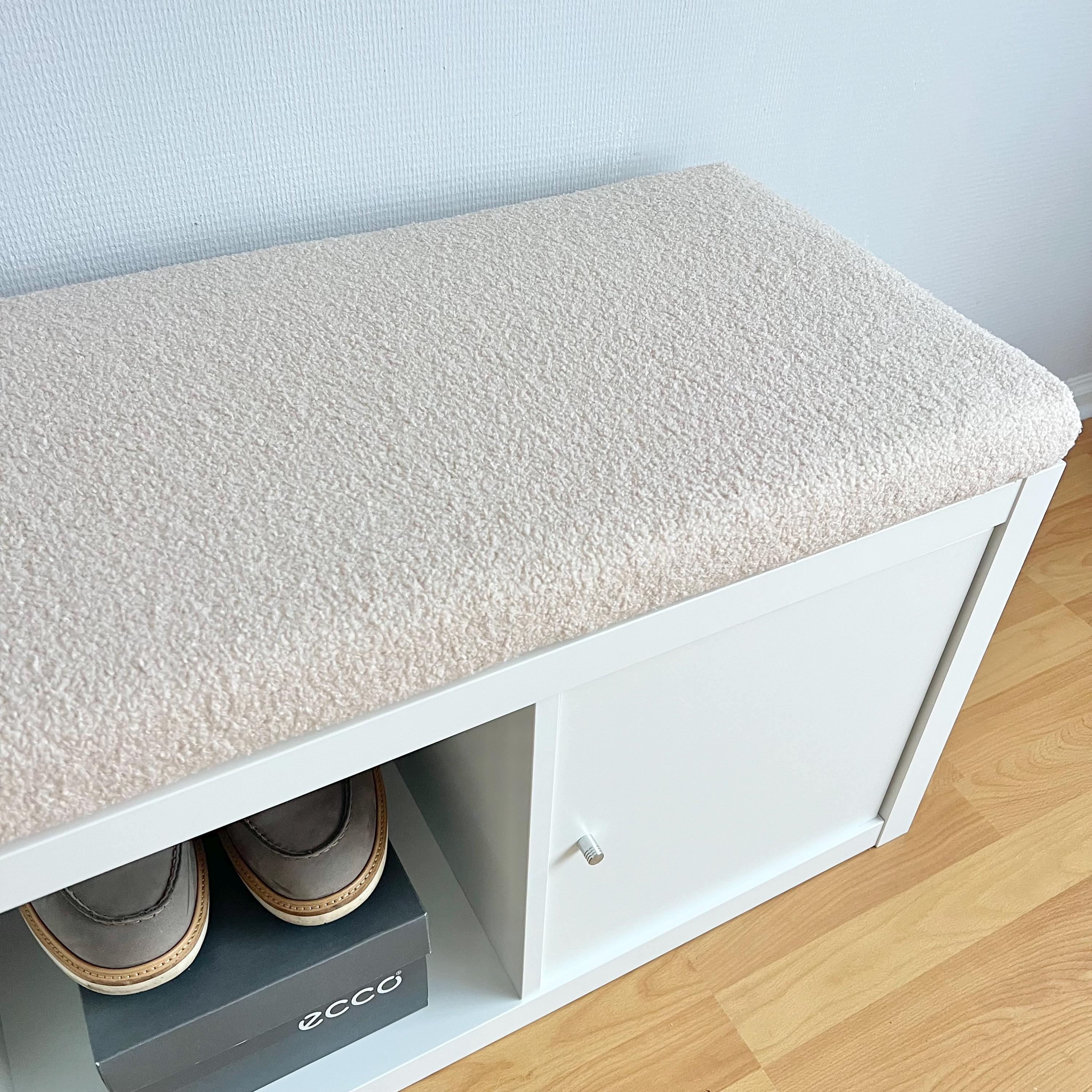 Cuscino per panca IKEA Kallax / Cuscino per seduta in bouclé / Cuscino per seduta da finestra personalizzato / Cuscino per seduta da scaffale IKEA Kal