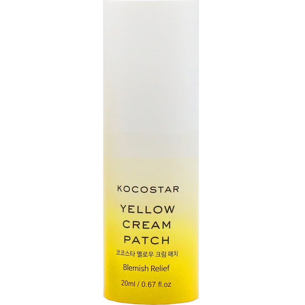 KOCOSTAR Yellow Cream Patch – crema anti-imperfezioni ultrasottile con