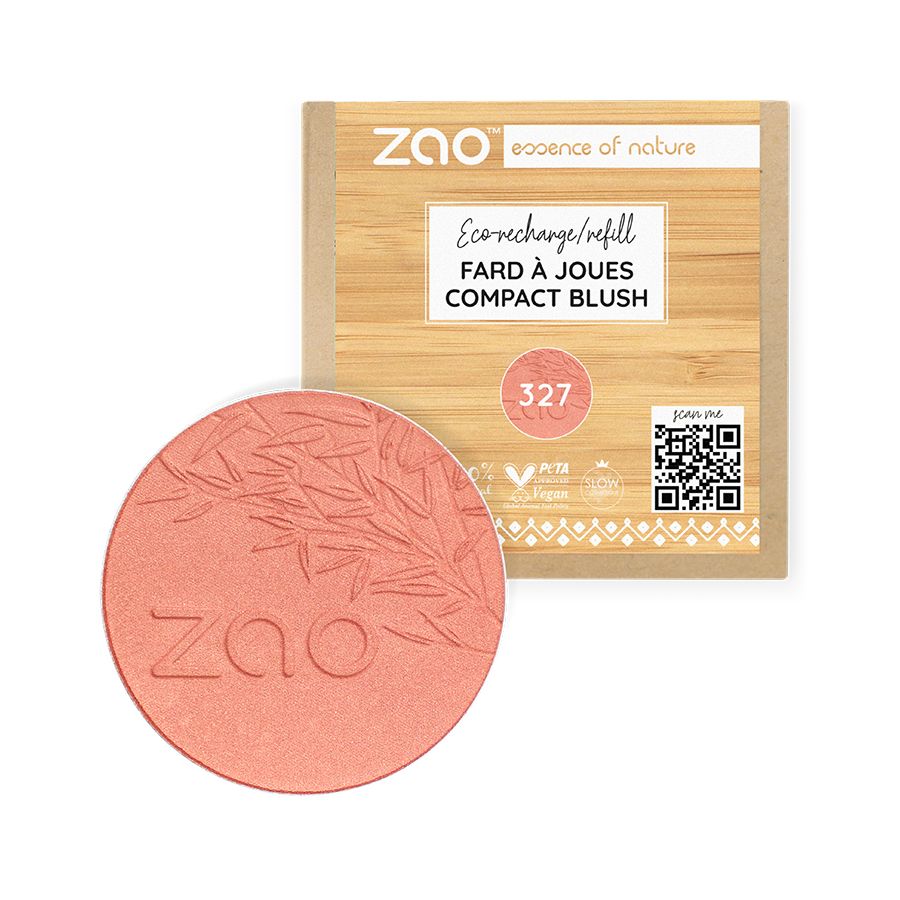 ZAO Make-up Ricarica Fard compatto Rosa corallo 1 St