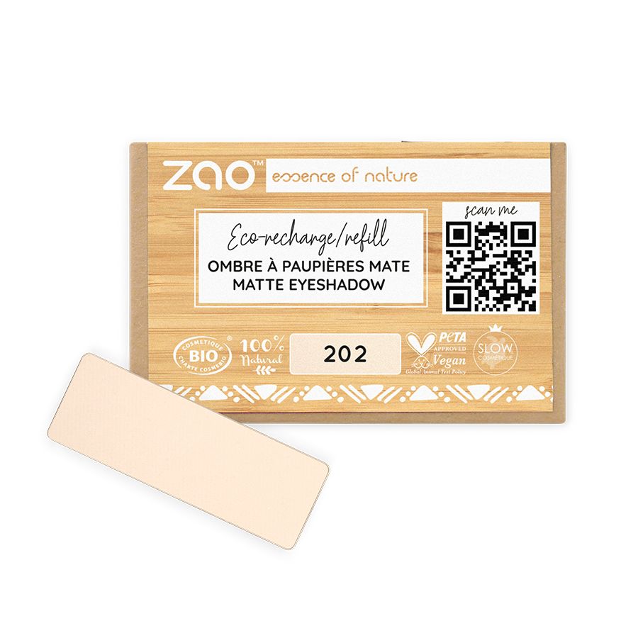 ZAO Make-up Ricarica Ombretto rettangolare Opaco 1 St