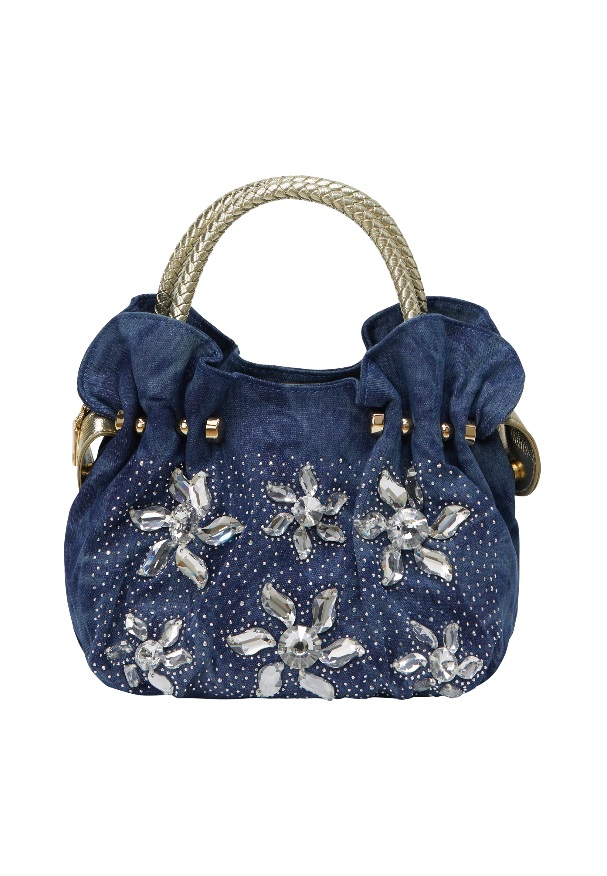 Faina Handtasche Handtasche Frauen Denim Gold Image