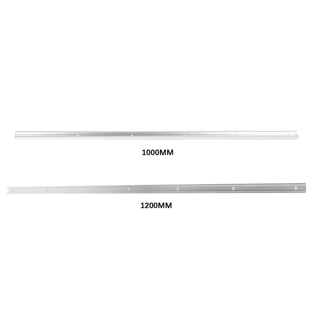 1000/1200 mm 30 Typ T-Nut Gehrungsschiene Jig T-Schraube Vorrichtung Schlitz Aluminiumlegierung Gehrungsschiene Vorrichtung Schienenvorrichtung Image