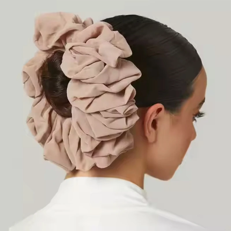Hochwertige, extra große, hochwertige, übergroße malaysische Chiffon-Haargummis in großen Größen für muslimische Hijab Image