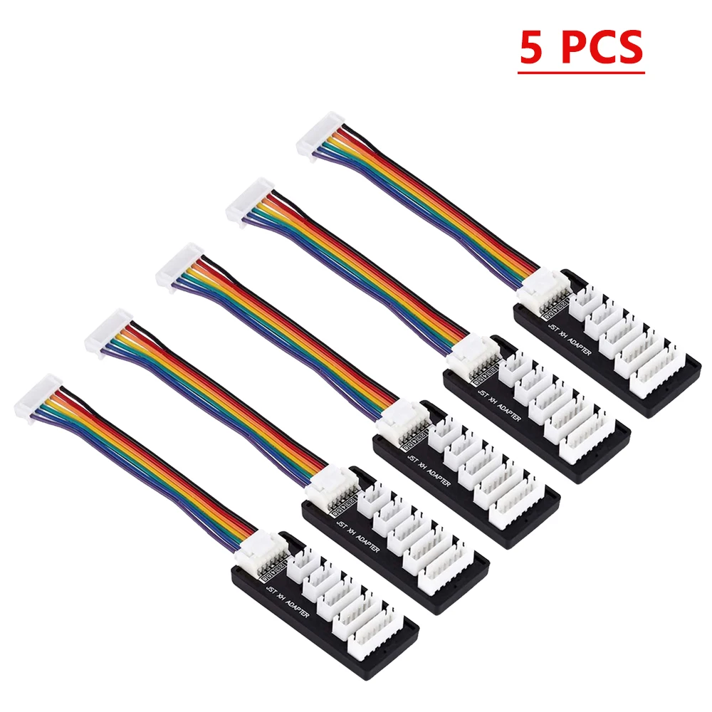 1–20 Stück LiPo-Akku-Ladegerät-Adapter für JST-XH Balance Board 2S-6S Lithium 3S 4S 5S kompatibel mit MEGA Power 860 960 Laden Image