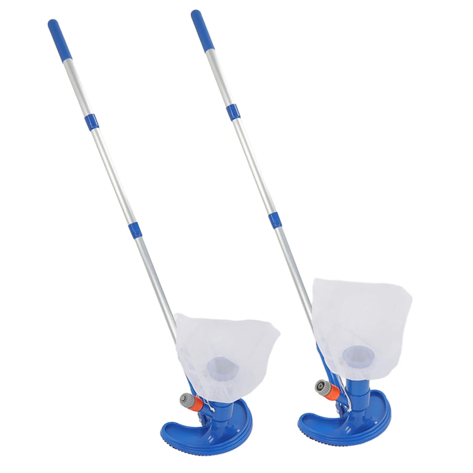 Pool-Staubsauger-Saugwerkzeug mit Bürste, tragbare Teleskopstange, Kunststoff-Pool-Staubsauger, Strahlreiniger für Spa-Center-Brunnen Image