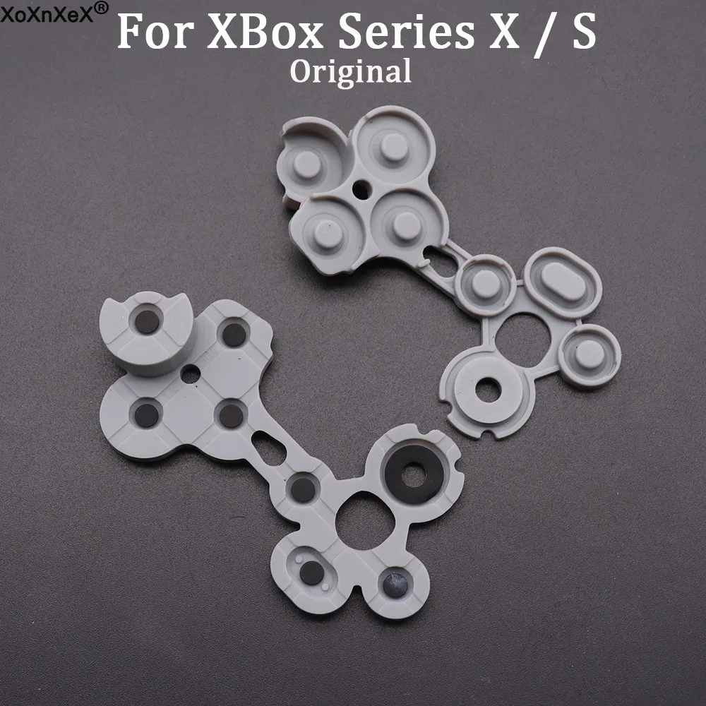 1/5PCS für XBox Serie X S Controller Leitfähigen Gummi Tasten Kontakt Pad Ersatz Reparatur Teil Spiel zubehör Image