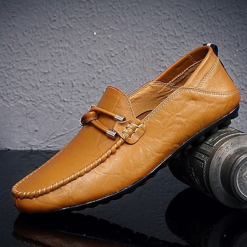 Herren-Loafer – hochwertige, handgefertigte Slipper im klassischen Design, perfekt für Business-Casual, Büro und den Alltag. Image