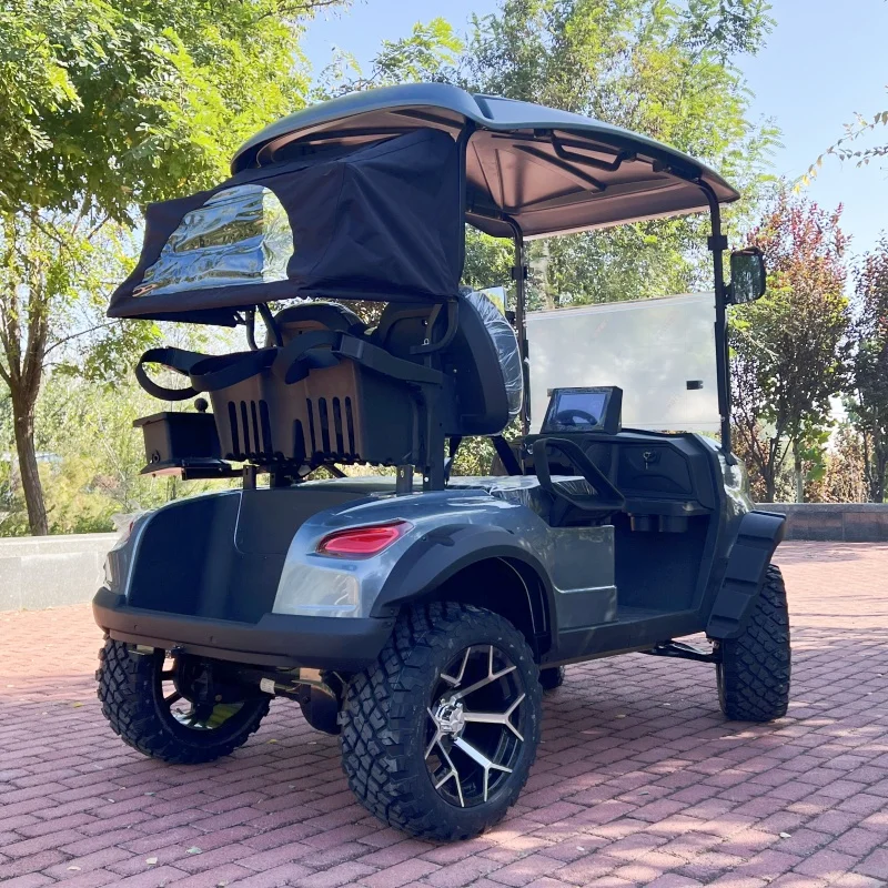 Brandneuer, heißer Verkauf, nützlicher Blei-Säure-Golfwagen, 2, 4-Sitzer, 5 kW Lithium-Batterie, Buggy, Golfwagen, Straße, legale elektrische Golfwagen Image