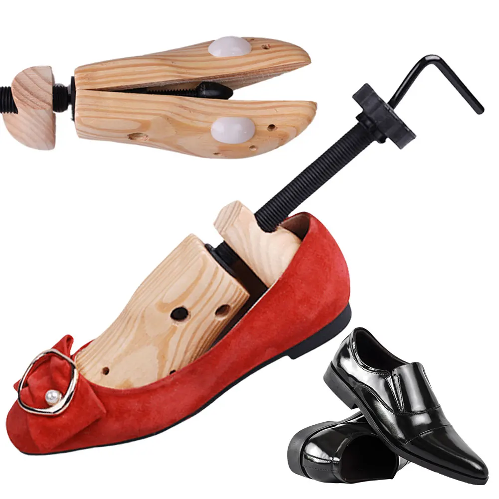 Schuhspanner aus Holz, verstellbare Länge, Breite, Stiefel-Expander, Schuh-Expander, professionelle Schuh-Extender für Herren- und Damenschuhe