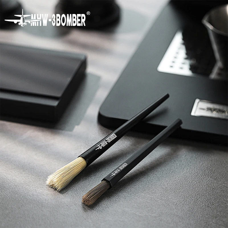 MHW-3BOMBER Kaffeemühle Reinigungsbürste Kaffeemaschine Abstauben Espresso Pinsel Reiniger Werkzeug Home Barista Zubehör Image