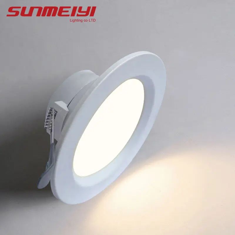 LED-Downlight, 5 W, runde Einbauleuchte, AC 220 V, Downlight, Heimdekoration, Schlafzimmer, Küche, Innenstrahler, Beleuchtung, Öffnung 65–75 mm Image