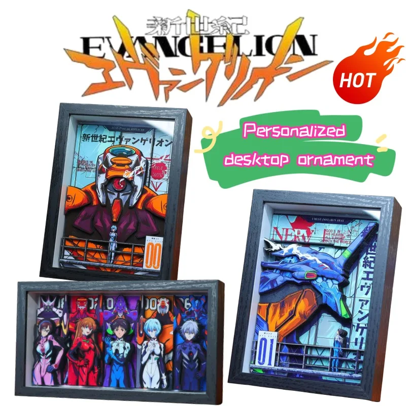 NEON GENESIS EVANGELION EVA-00 PROTO TYPE hoher Farbwert kreative handgemachte dreidimensionale Malerei Animation Geburtstagsgeschenk Image
