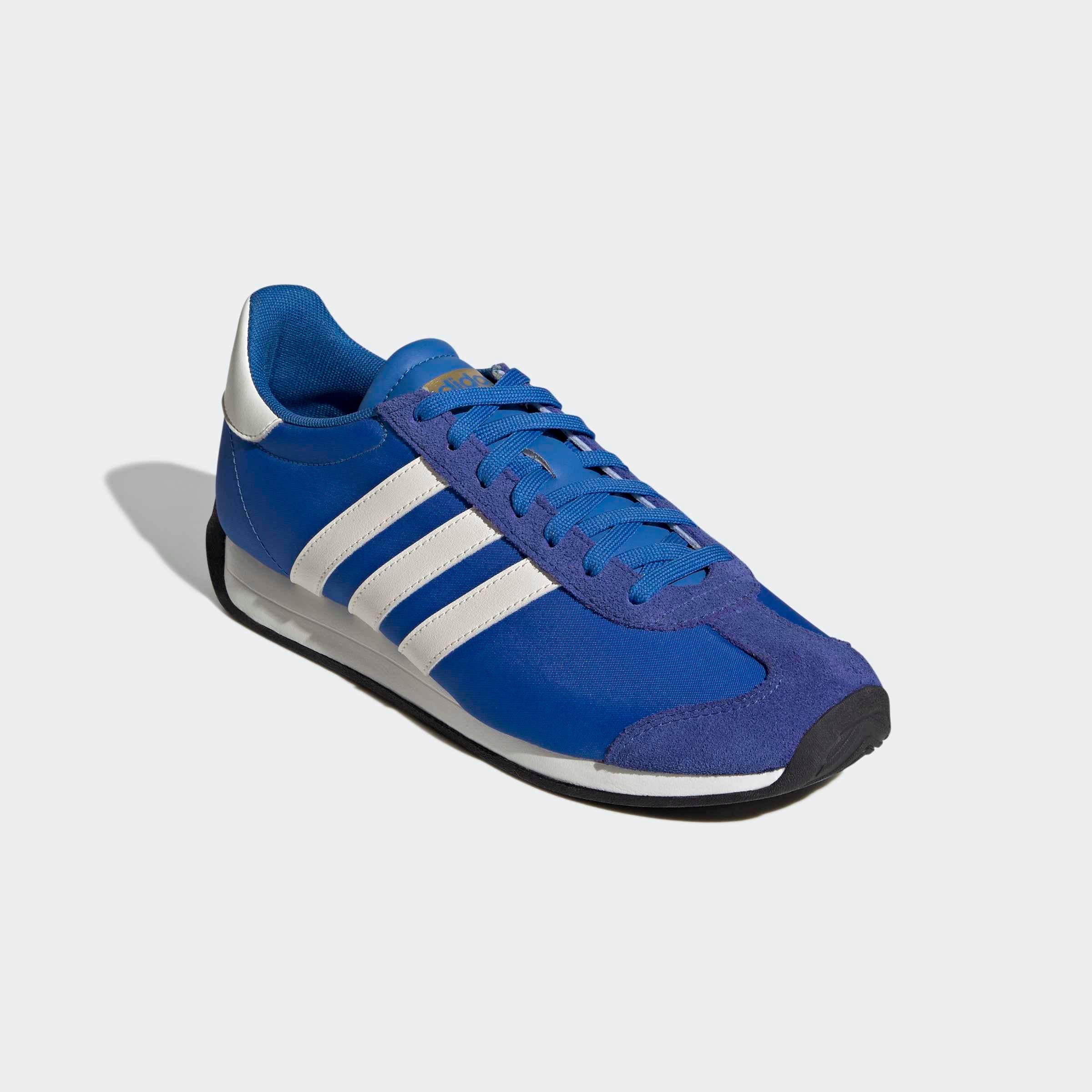 Sneaker ADIDAS SPORTSWEAR, Damen, Gr. 48, bright royal, core weiß, royal blau, Leder, Synthetik, Textil, Schuhe Sneaker