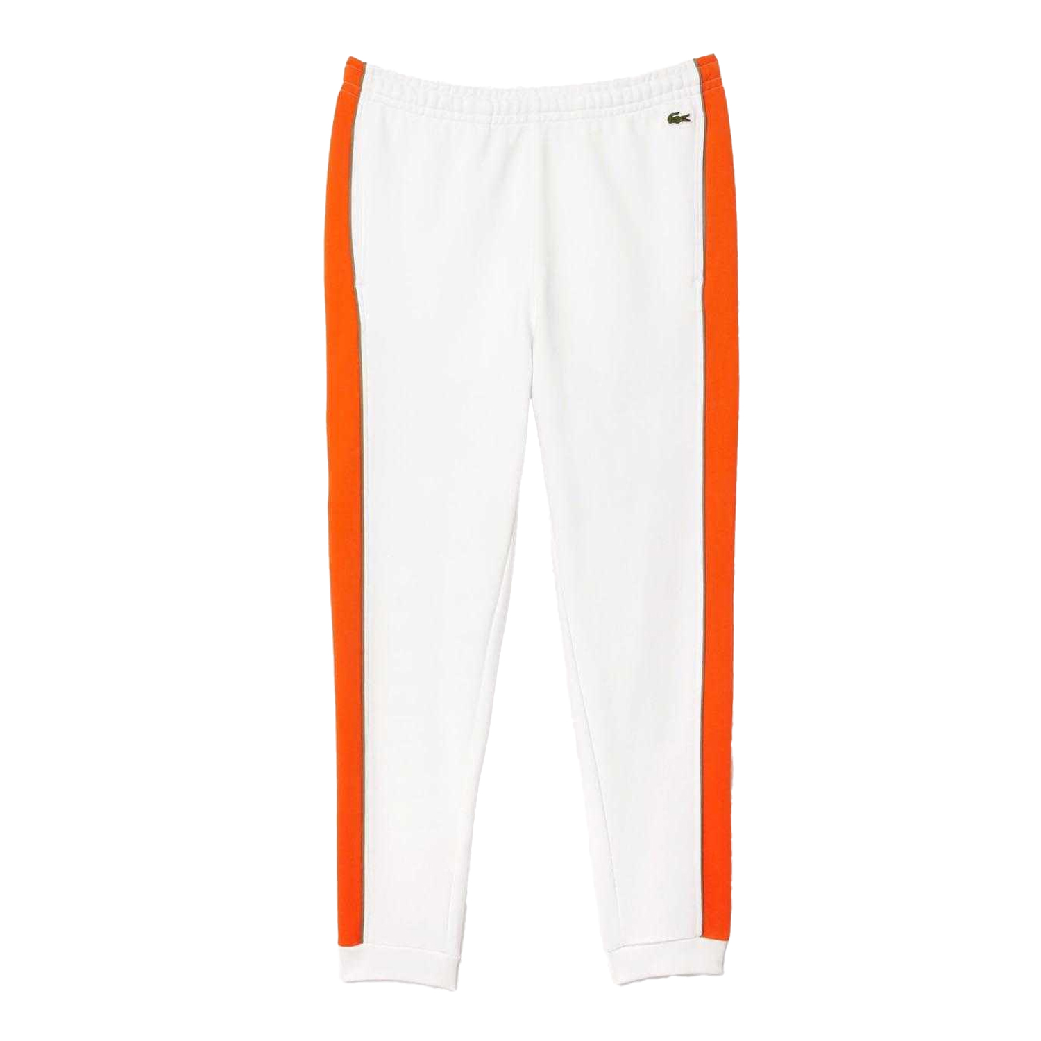 Lacoste - Jogginghosen für Herren (Weiß/Orange)