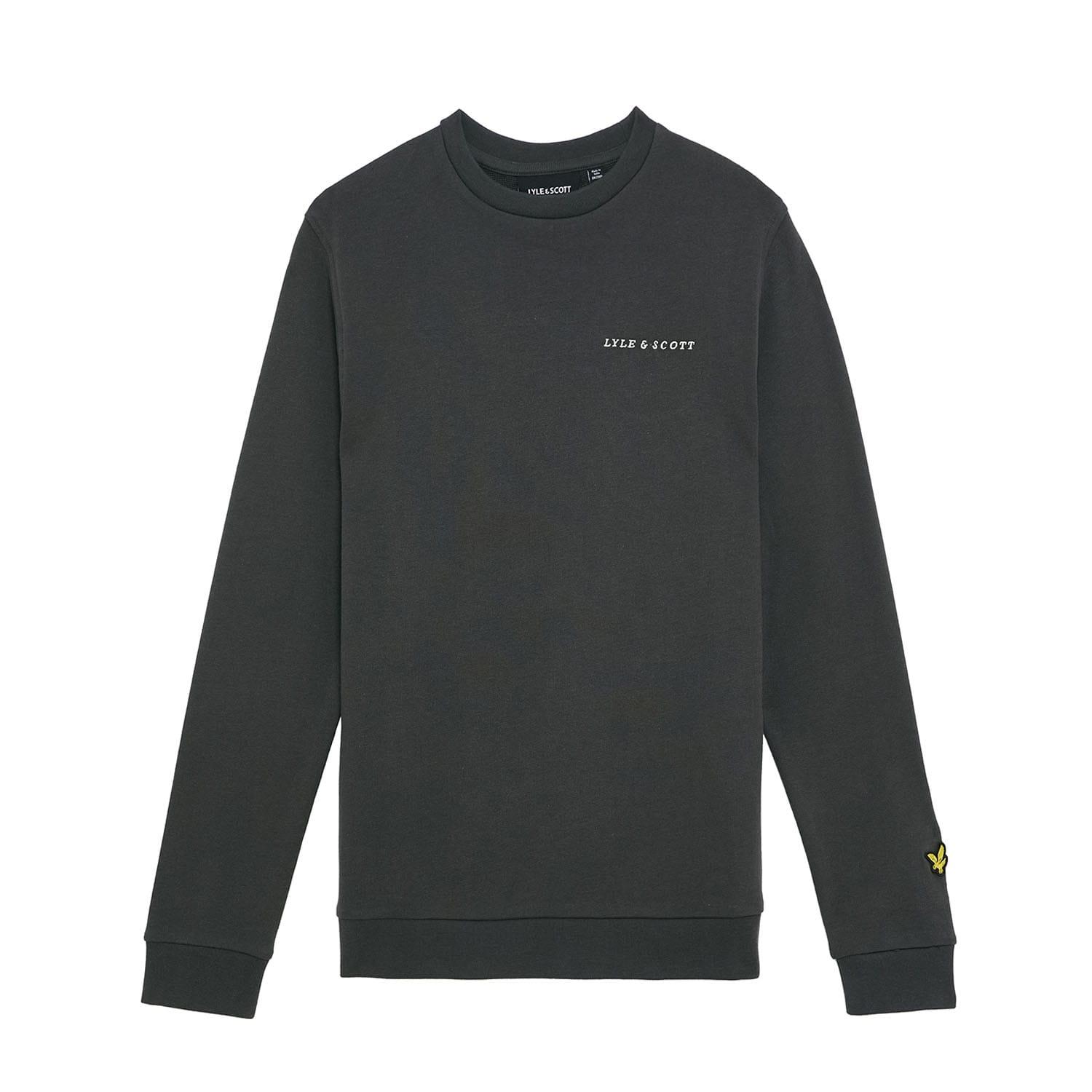 Lyle & Scott - Rundhalsausschnitt Sweatshirt für Kinder (Grau) Image