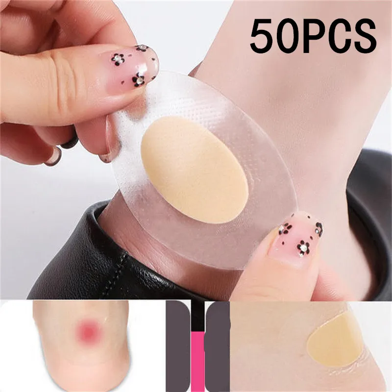5/10/20/50 stücke Gel Grip Ferse Schutz Klebstoff Fuß Patches Blister Pads Ferse Liner Schuhe Aufkleber Gips fuß Pflege Kissen