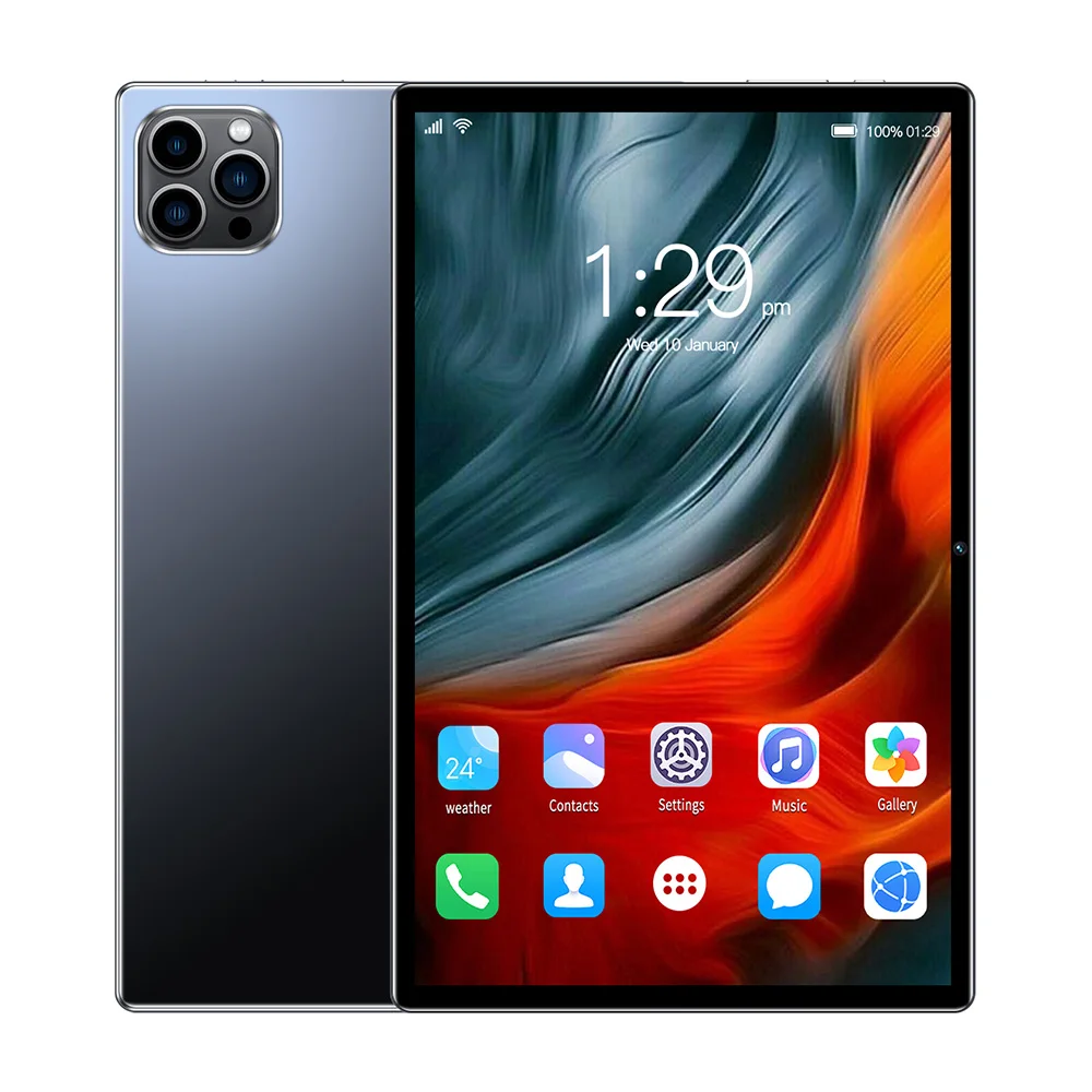 BDF P37 Neue 10,1 Zoll Android Tablet PC Google Play Octa Core Dual Kameras Dual SIM 3G Telefon Anruf Wifi Tablets 4GB RAM 64GB ROM Image