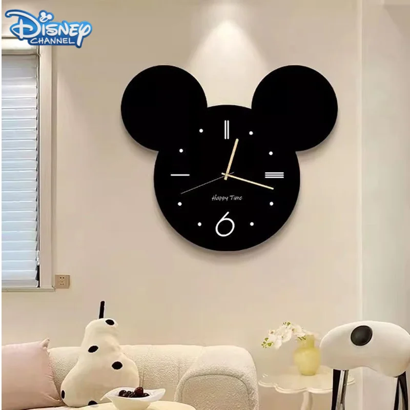 Neue Disney Mickey Cartoon Animation Film einfache Home Wohnzimmer stille Wanduhr kreative personal isierte Mode Schlafzimmer Uhr Image