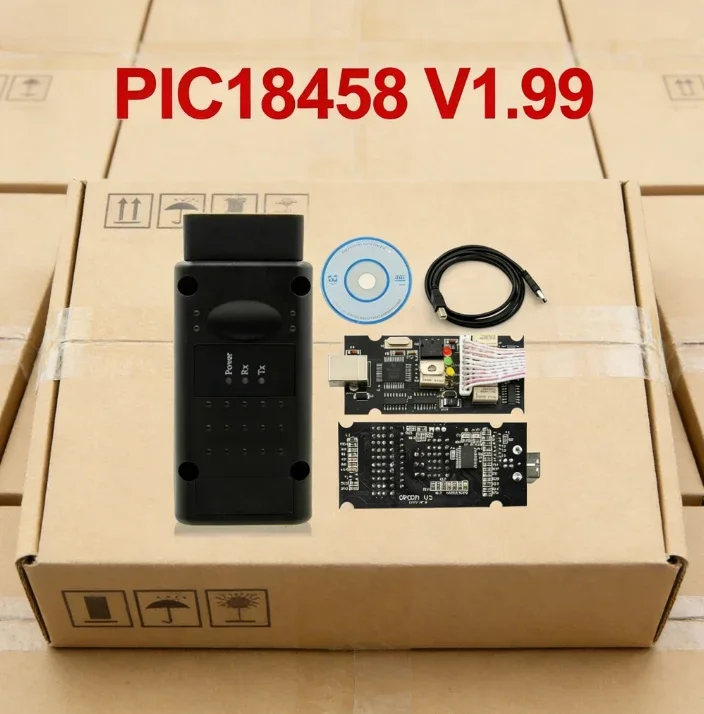 V1.99 OPCOM V5 Für Opel 2021 OP COM 1,70 flash-firmware update Auto Diagnose Kabel OP-COM PIC18F458 KÖNNEN BUS OBD 2 OBD2 Image