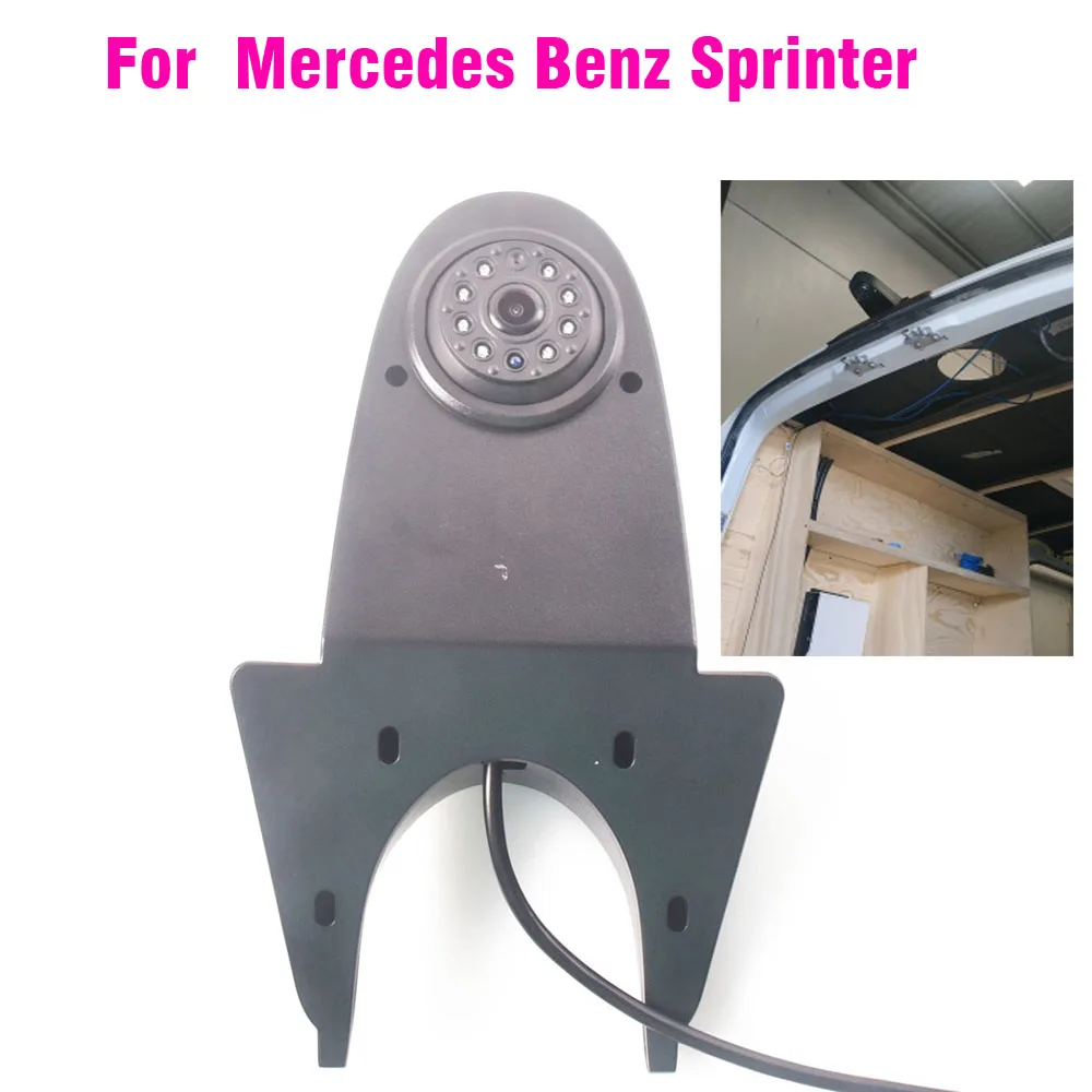 Auto Rückansicht Kamera Nachtsicht Wasserdicht Für Mercedes Benz Viano Sprinter Vito Für VW Transporter Crafter Infrarot Fahrzeug Image
