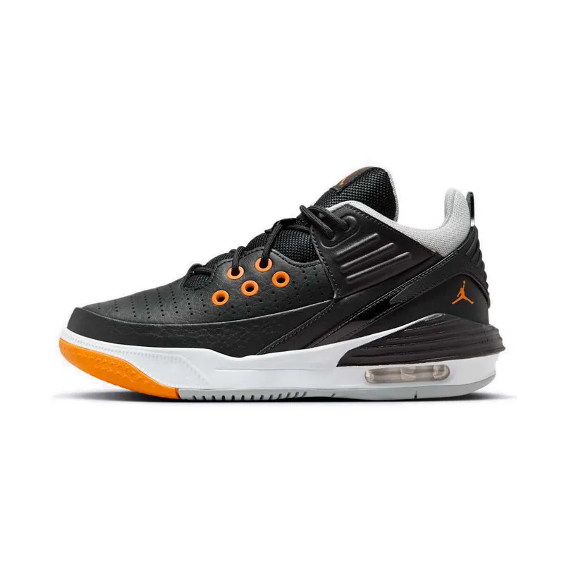 Nike Aj Series Air Cushion Dämpfung und verschleißfeste Trainings-Basketballschuhe für Damen, New Jordan Max Aura 5 Bg, bequeme und stützende Mid-Top-Basketballschuhe, stilvolles, vielseitiges