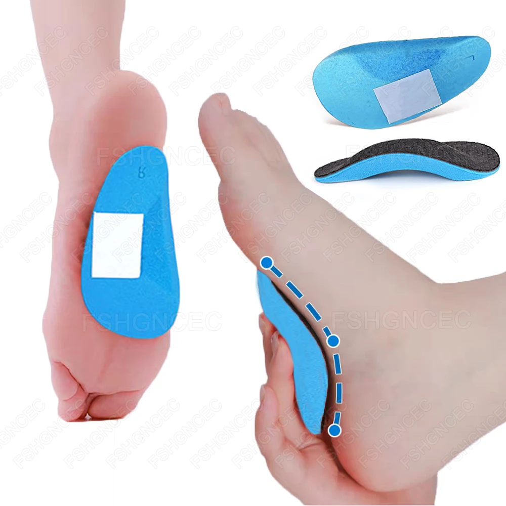 1 paar EVA Flache Füße Arch Support Orthopädische Einlegesohlen für Schuhe Männer Frauen Weiche Orthesen Einsätze Sport Schuh Einlegesohlen Fuß Arch Pads Image