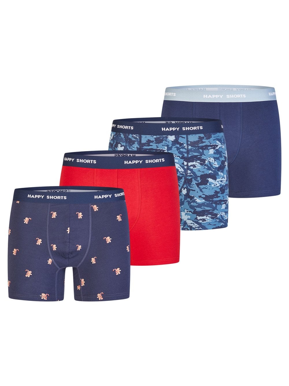 HAPPY SHORTS Boxer Herren mehrfarbig, L Image