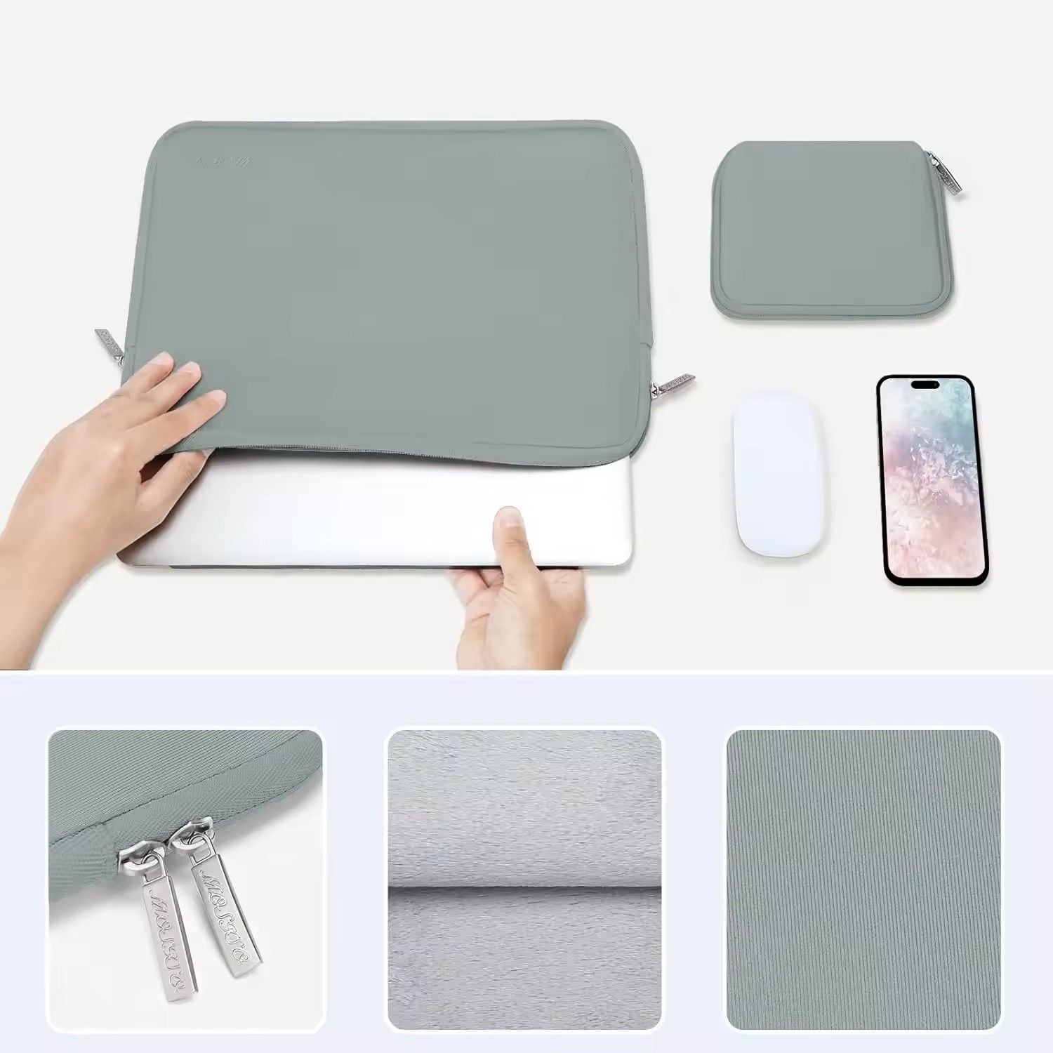 Waterproof Laptop Sleeve With Handle Briefcase For 1116