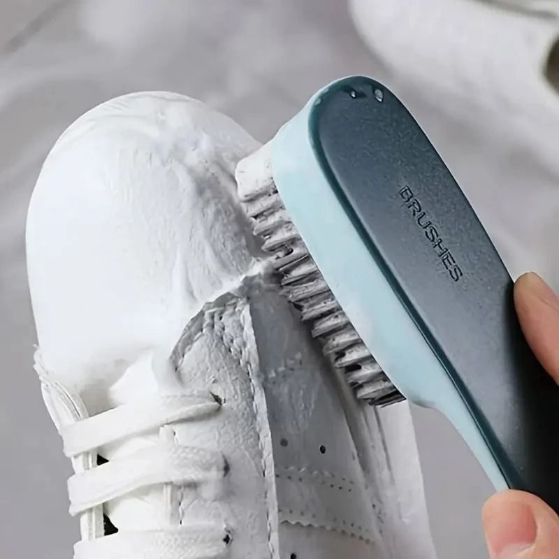 Multi Purpose Shoe And Clothes Cleaning Brush Household Scrubber blue