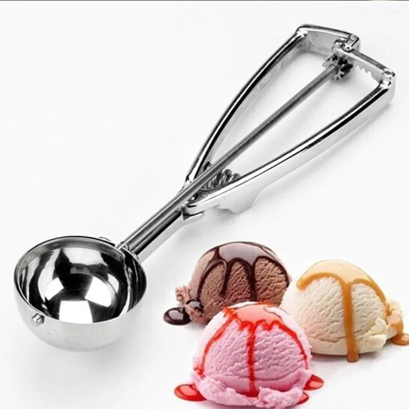 Stainless Steel Ice Cream And Fruit Scoop l