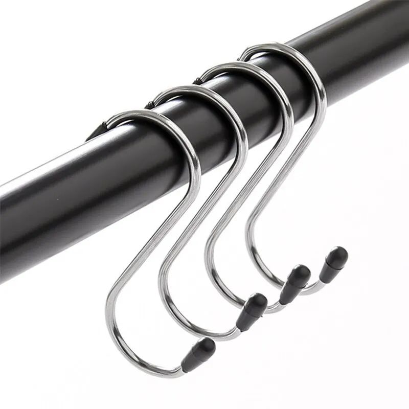 Stainless Steel S Shaped Hanging Hooks For Home Storage Stainless Steel S Shaped Hanging Hooks For Home Storage