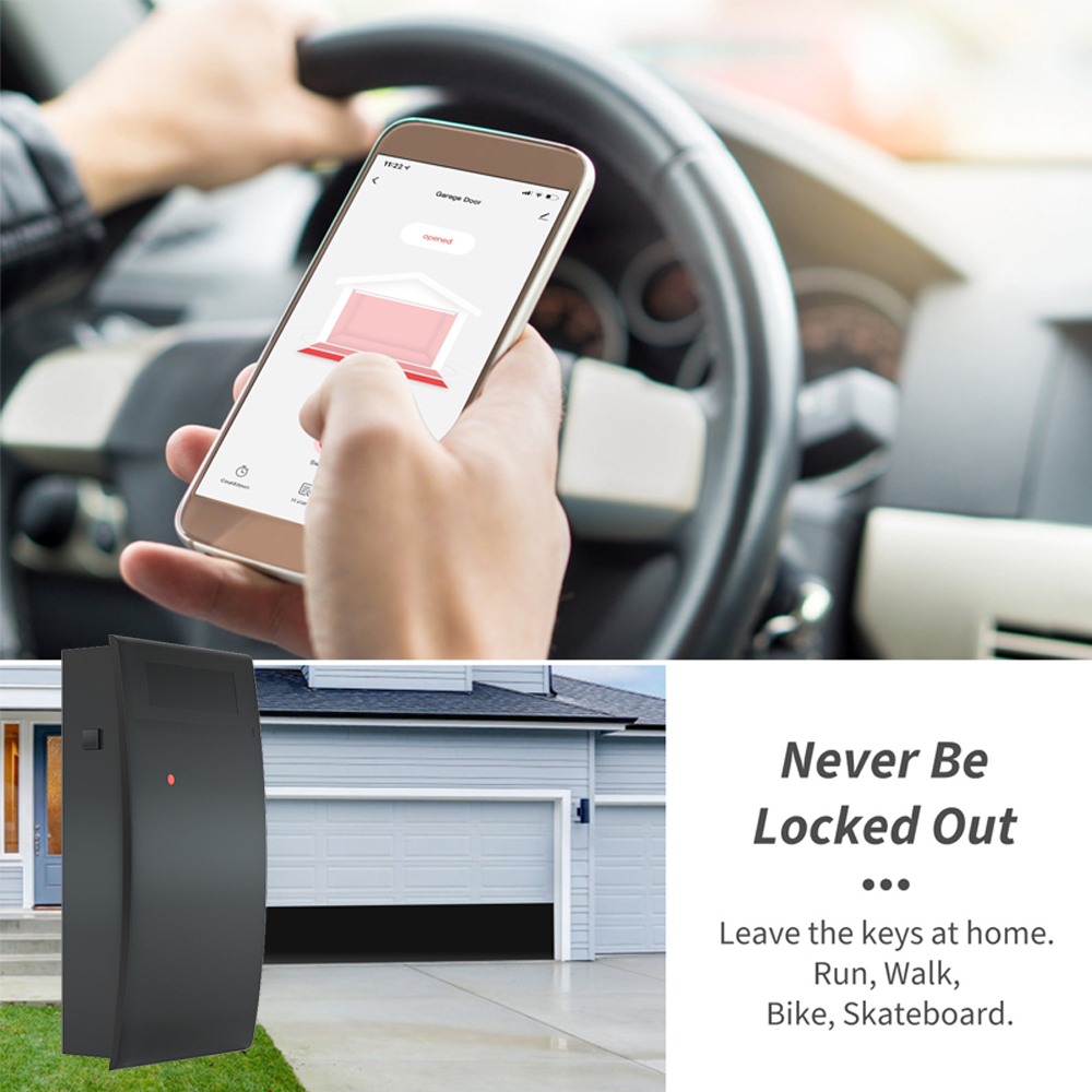 Smart Life Garage Door Opener Controller With Dry Contact Switches For Smart Home Security And Alarm System Smart Life Garage Door Opener Controller With Dry Contact Switches For Smart Home Security And Alarm System