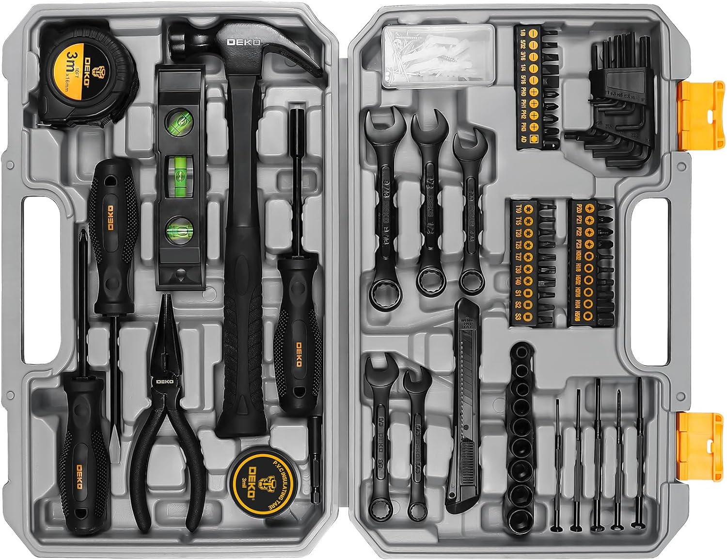 Tool Kit Set Box Home Repair Tools Basic Hand Toolbox Tool Kit Set Box Home Repair Tools Basic Hand Toolbox