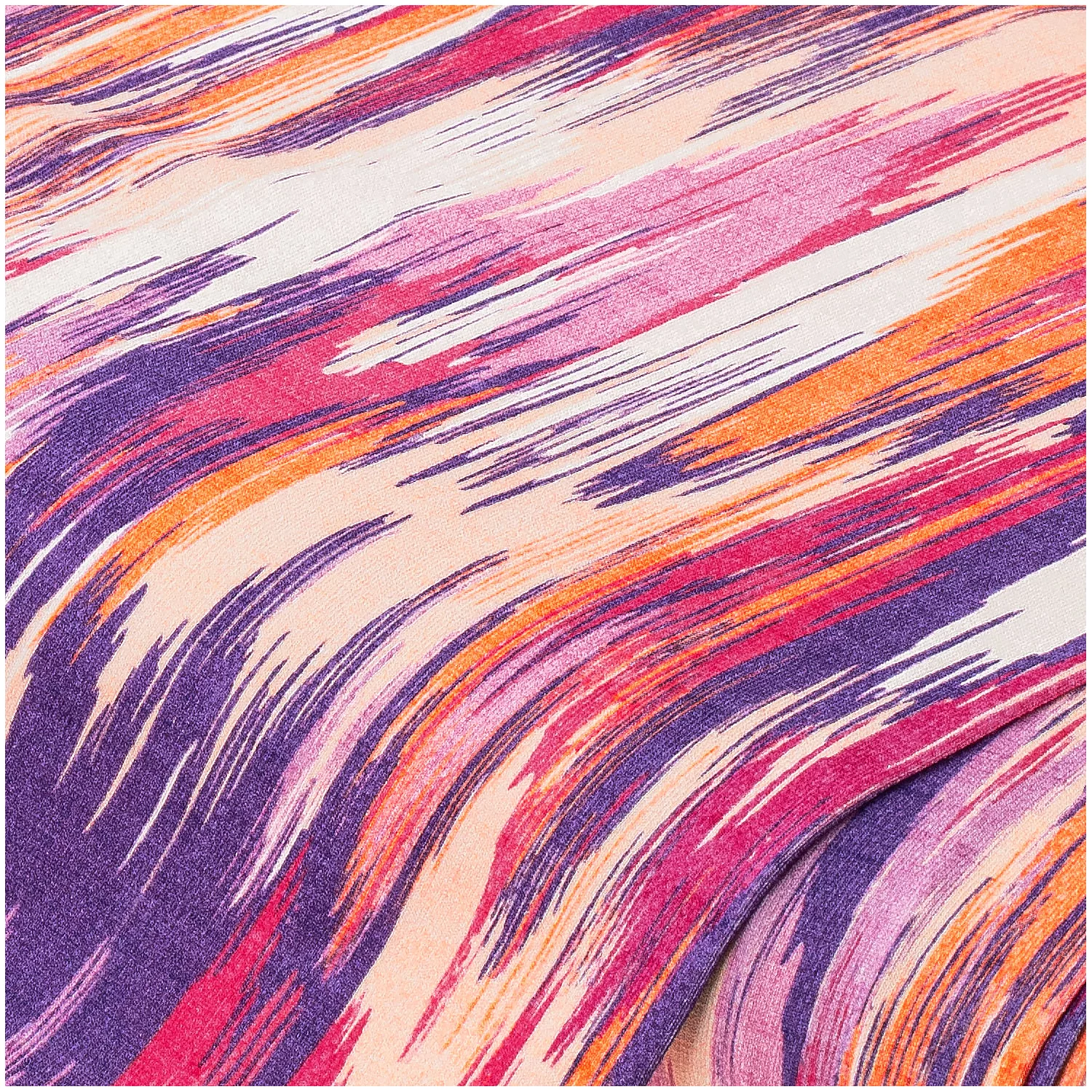 Viskose-Jersey Farbverlauf, orange/pink Image