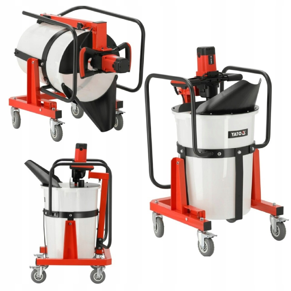 Betonmischer, Mischstation, Rührgerät 100 Liter 1900W, Zwangsmischer Image