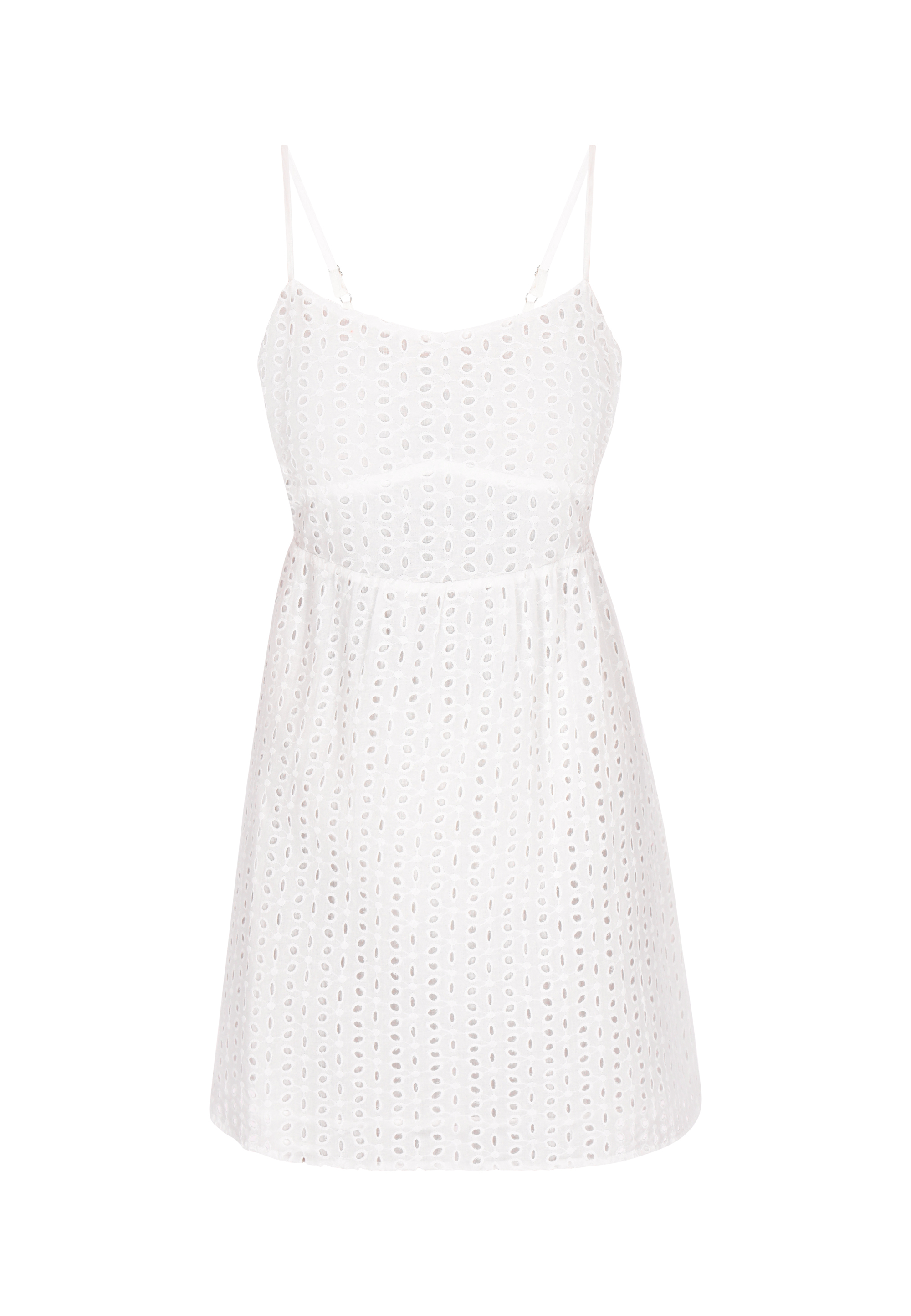 IZIA Kleid Frauen Weiß Image