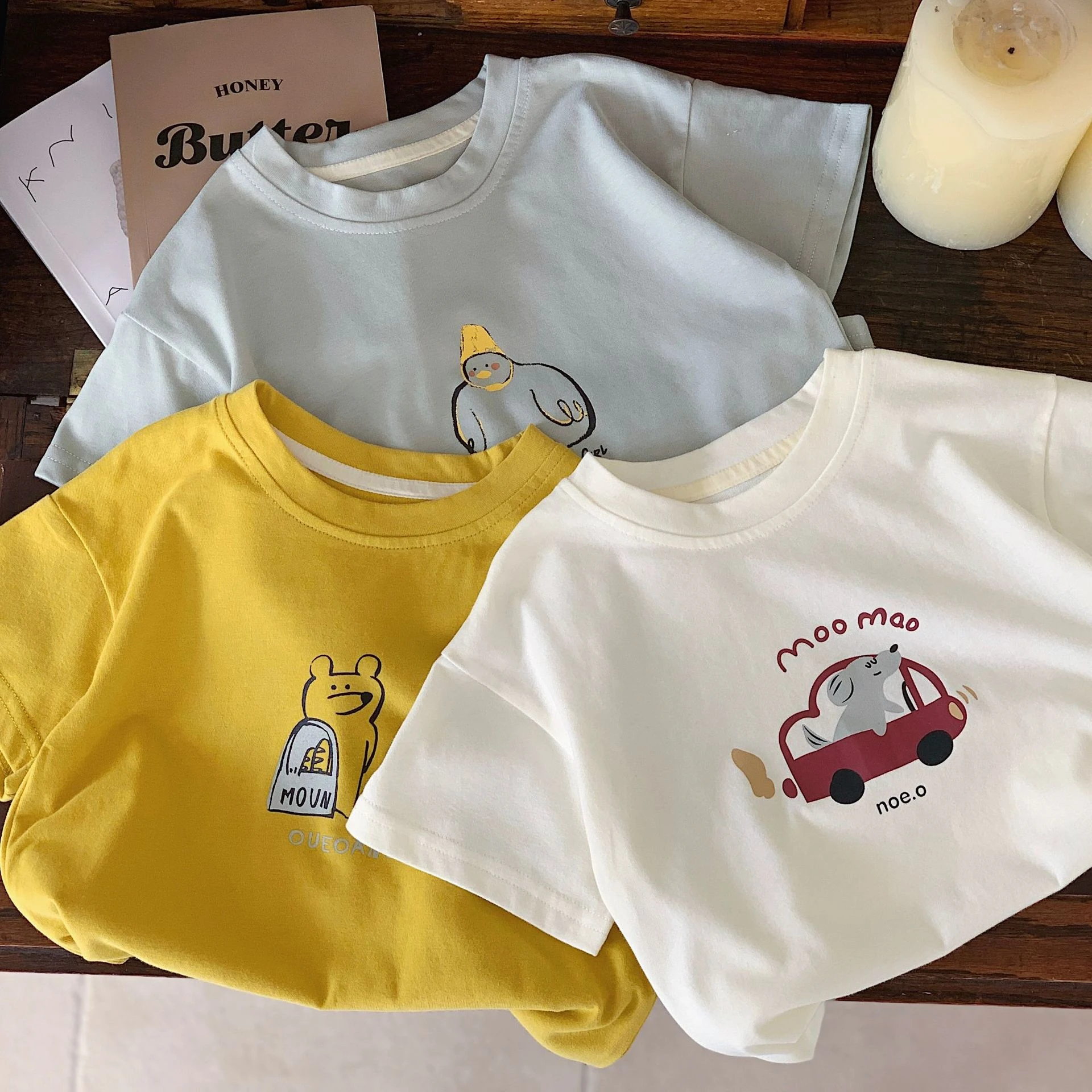 2025 neue Jungen T-shirt Sommer Kleidung Einfache Mode Kinder Gedruckt Cartoon Tees kurzhülse Tops kinder Kleidung T Shirts Image