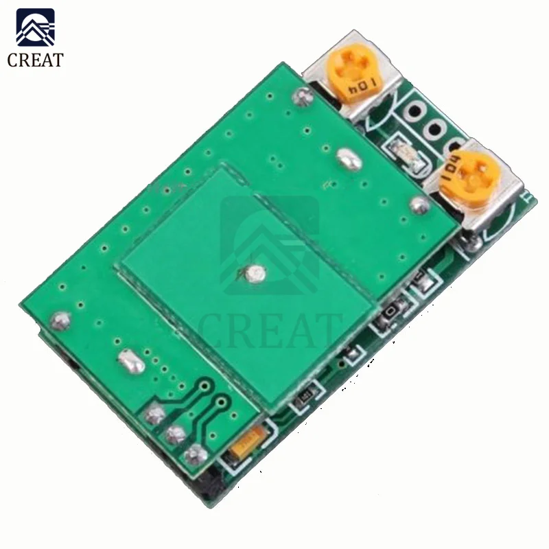 DC 5V 5,8G 5,8 GHz Mikrowelle Radar Sensor Schalter Modul ISM Waveband Sensing 12m HFS-DC06 Keine Störungen board 30mA Image