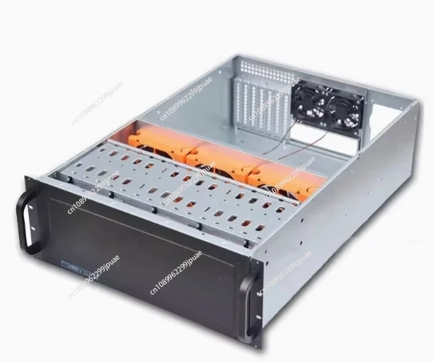 4U Industrial Rack Mount Case 480MM Tiefenunterstützung 15HDD Storage Server Chassis IPFS Server Max. Installieren Sie 12x13 Zoll Motherobard Image