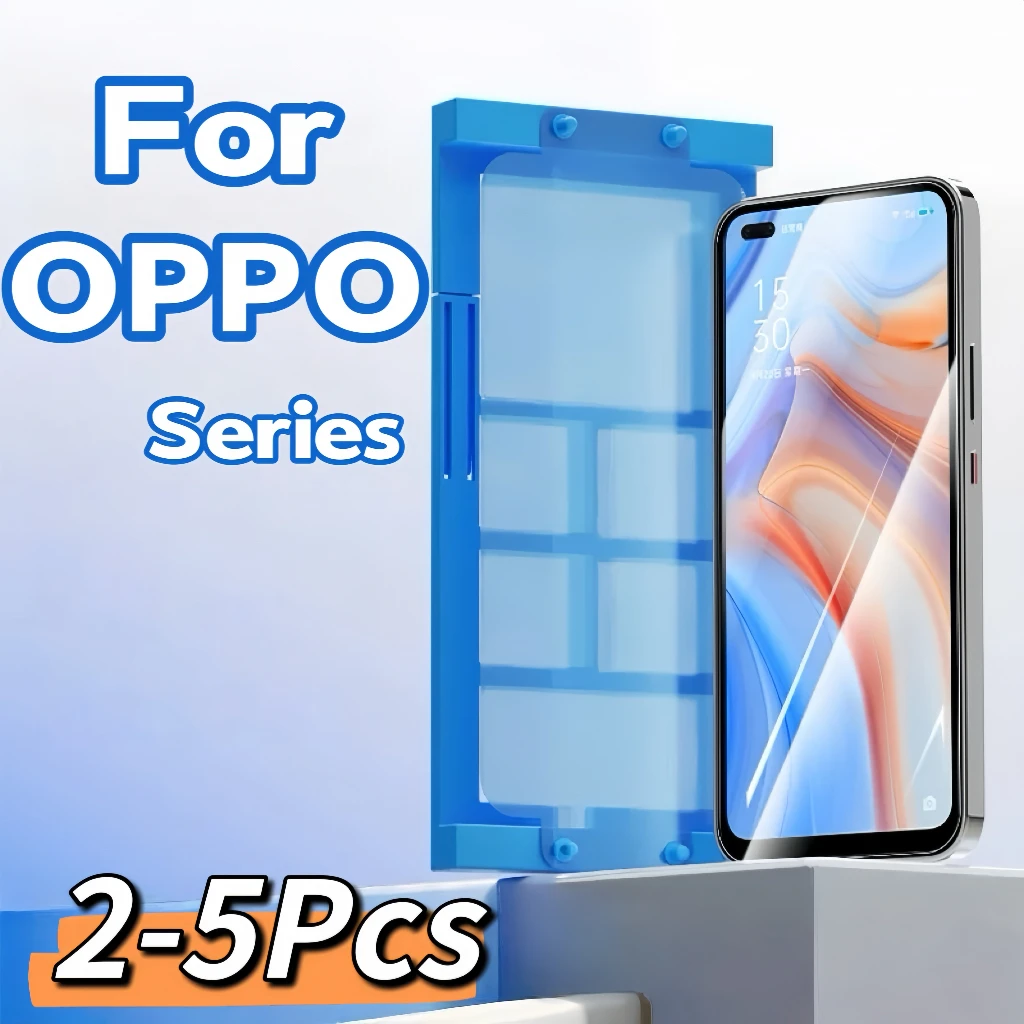 OPPO Find X8 X7 Ultra X6 X5 X3 X2 Pro Pro Plus Displayschutzfolie 2–5 Stück Schutzfolie mit einfachem Installationssatz, nicht gehärtetes Glas Image